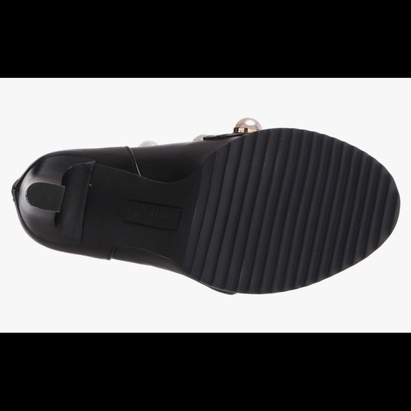 NWT Karl Lagerfeld Paris Women's Peep Toe Bootie Fashion Boot - Picture 4 of 7